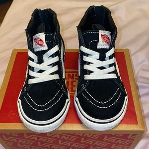 VANS HIGH TOPS SIZE 7.5 TODDLER